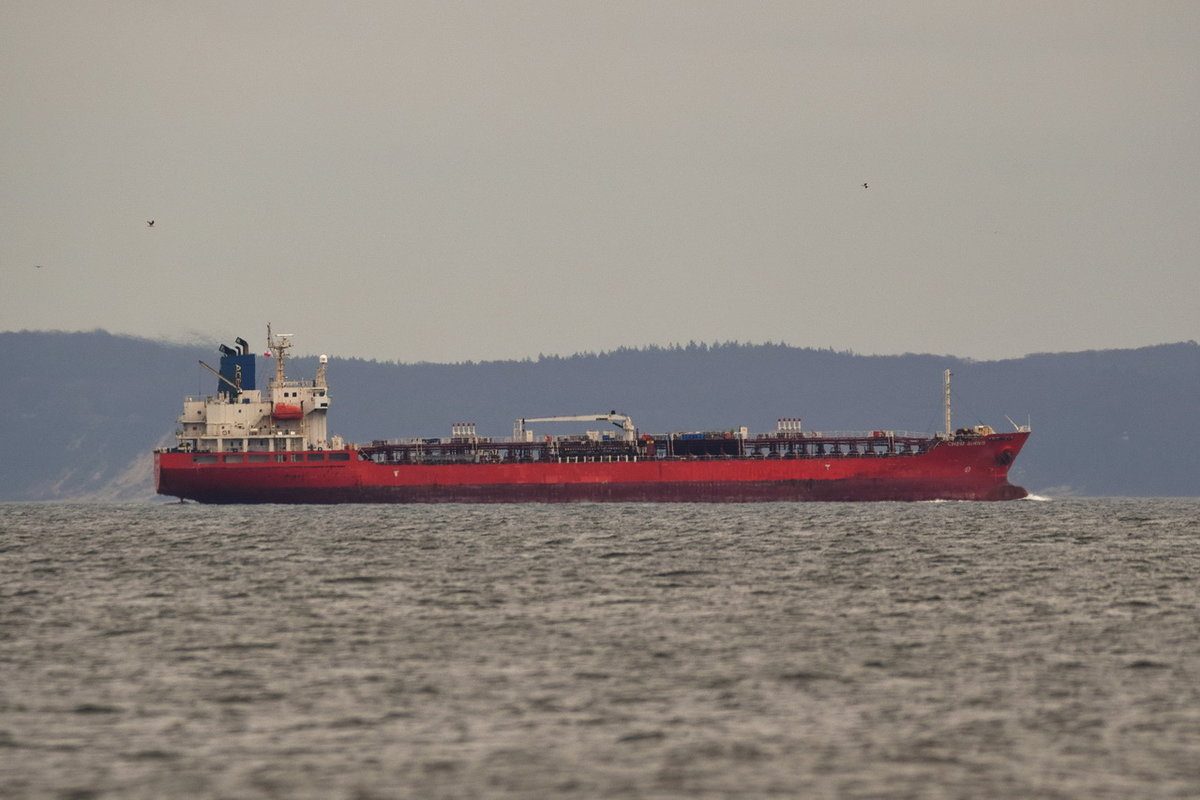 CHEM SIRIUS , Tanker , IMO 9558397 , Baujahr 2011 , 146.19 x 24.2 m , 24.02.2020 , Ostsee Höhe Ahlbeck