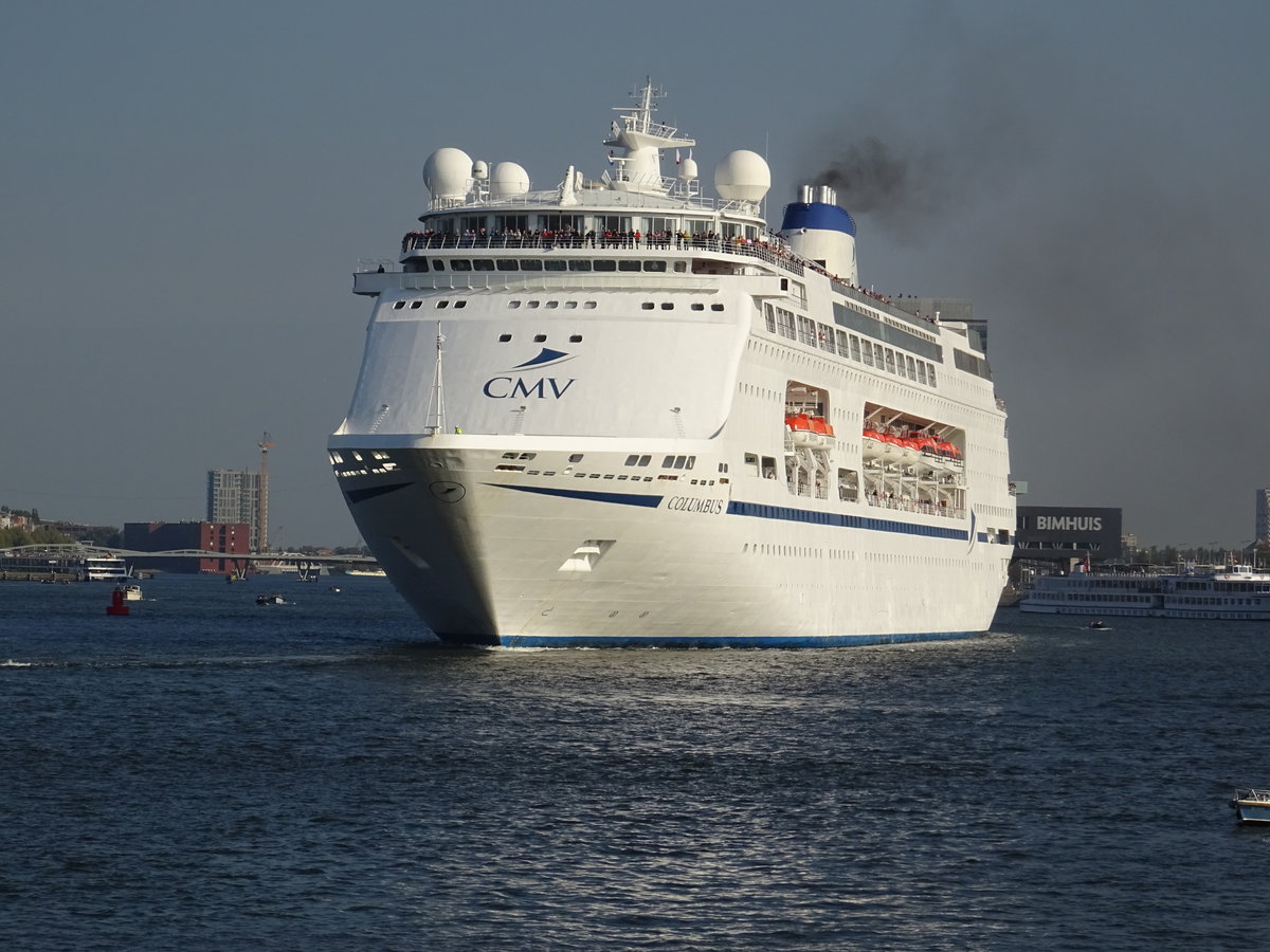 CMV Columbus in Amsterdam September 18