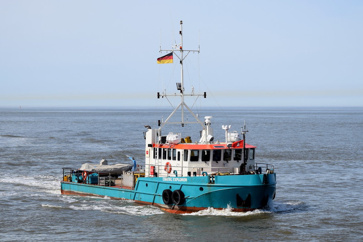 COASTAL EXPLORER , Arbeitsschiff , IMO 9121986 , Baujahr 1994 , 25.3 × 6.8m , 15.05.2017  Cuxhaven