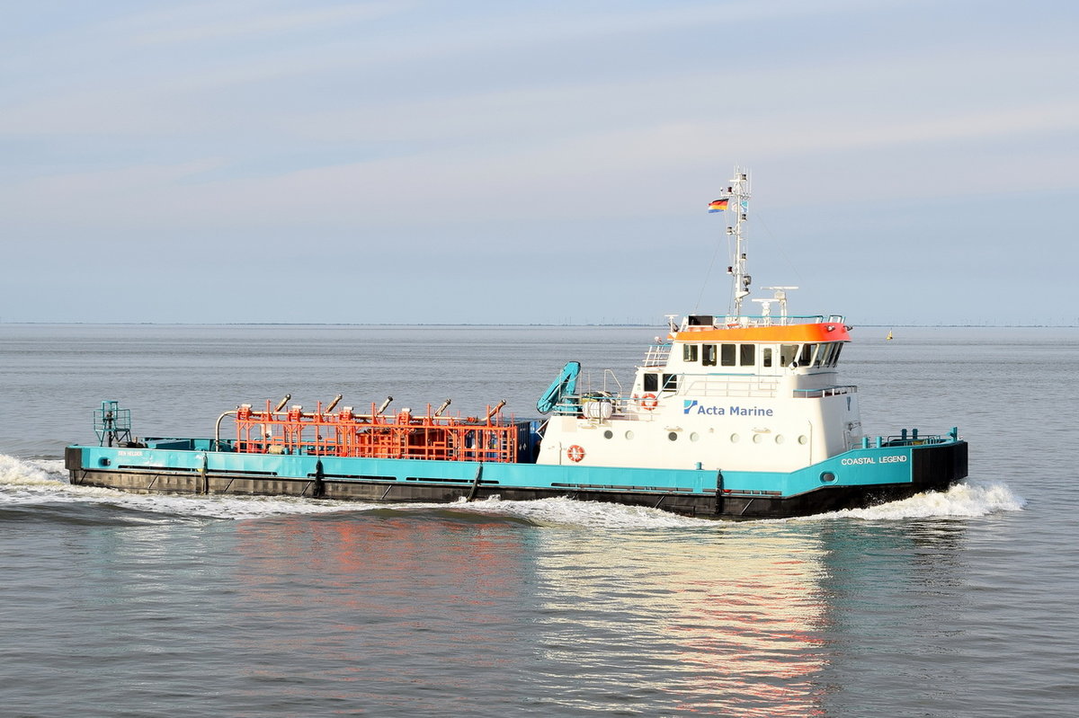 COASTAL LEGEND , Offshore Supply Ship , IMO 9102887 , Baujahr 1994 , 43 × 9m , 15.05.2017  Cuxhaven