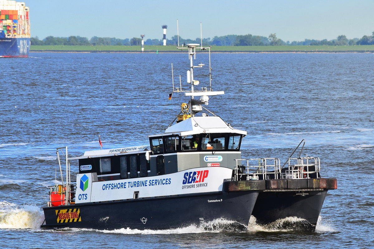 COMMODORE P , High Speed Craft , MMSI 235097729 , 18 x 6m , Cuxhaven , 02.06.2020