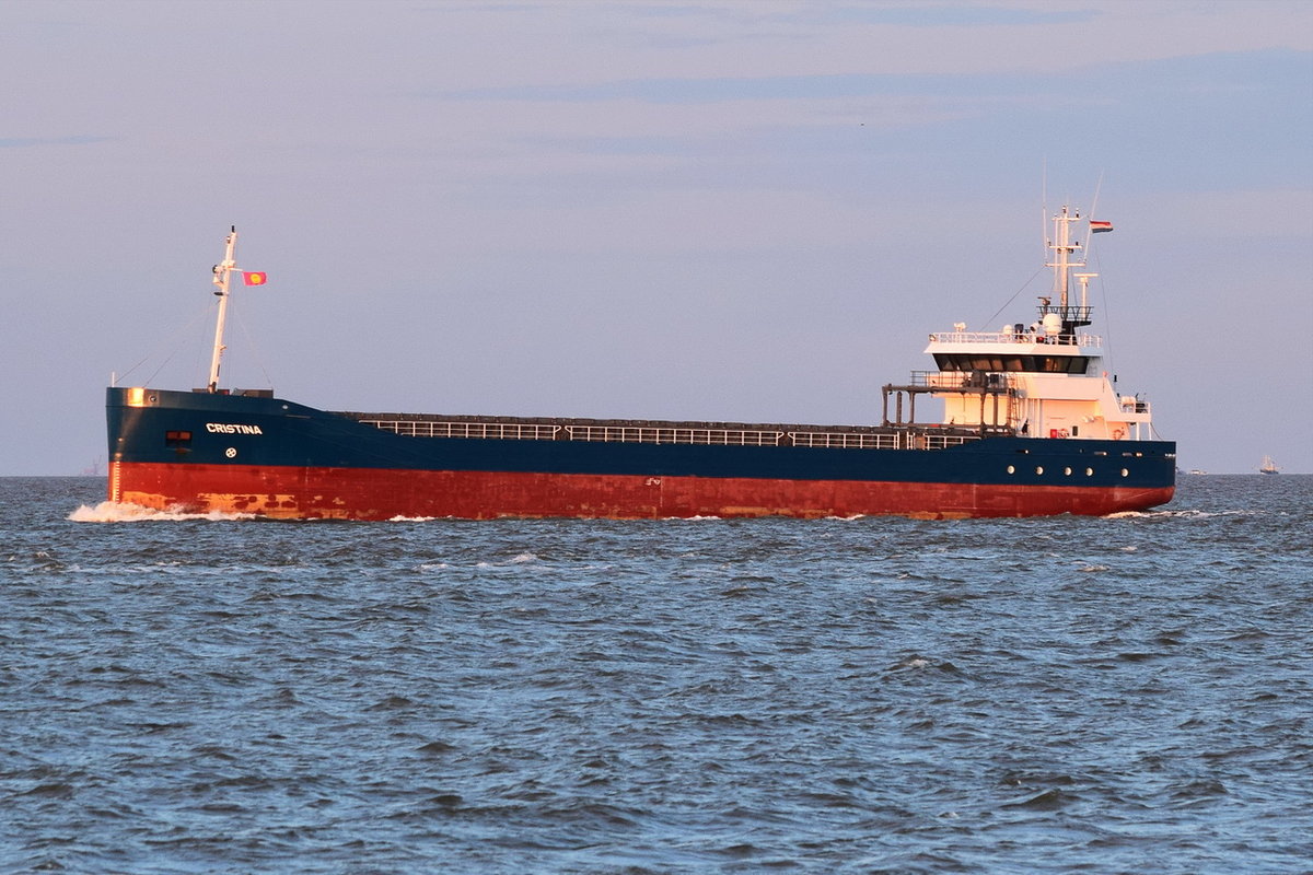 Cristina , General Cargo , IMO 9489546 , Baujahr 2009 , 82.5 × 12.5m , Cuxhaven , 14.05.2019
 
