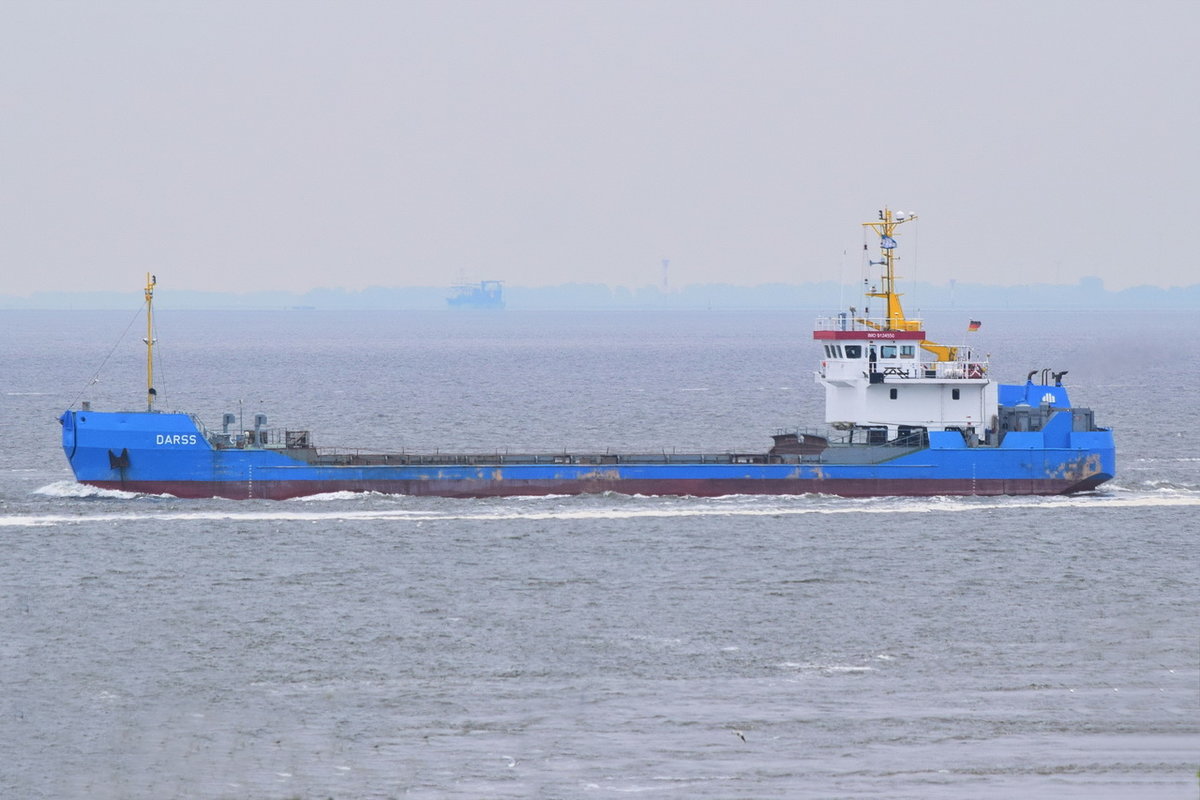 DARSS , Saugbagger , IMO 9124550 , Baujahr 1995 , 65.08 x 12.16 m , 04.06.2020 , Cuxhaven