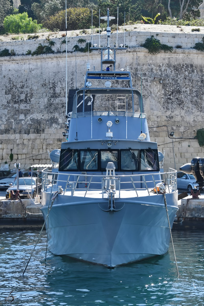 Das bei Austal Shipyards gebaute Hafenpatrouillenboot P21 der Maltesischen Marine. (Valletta, Oktober 2017)