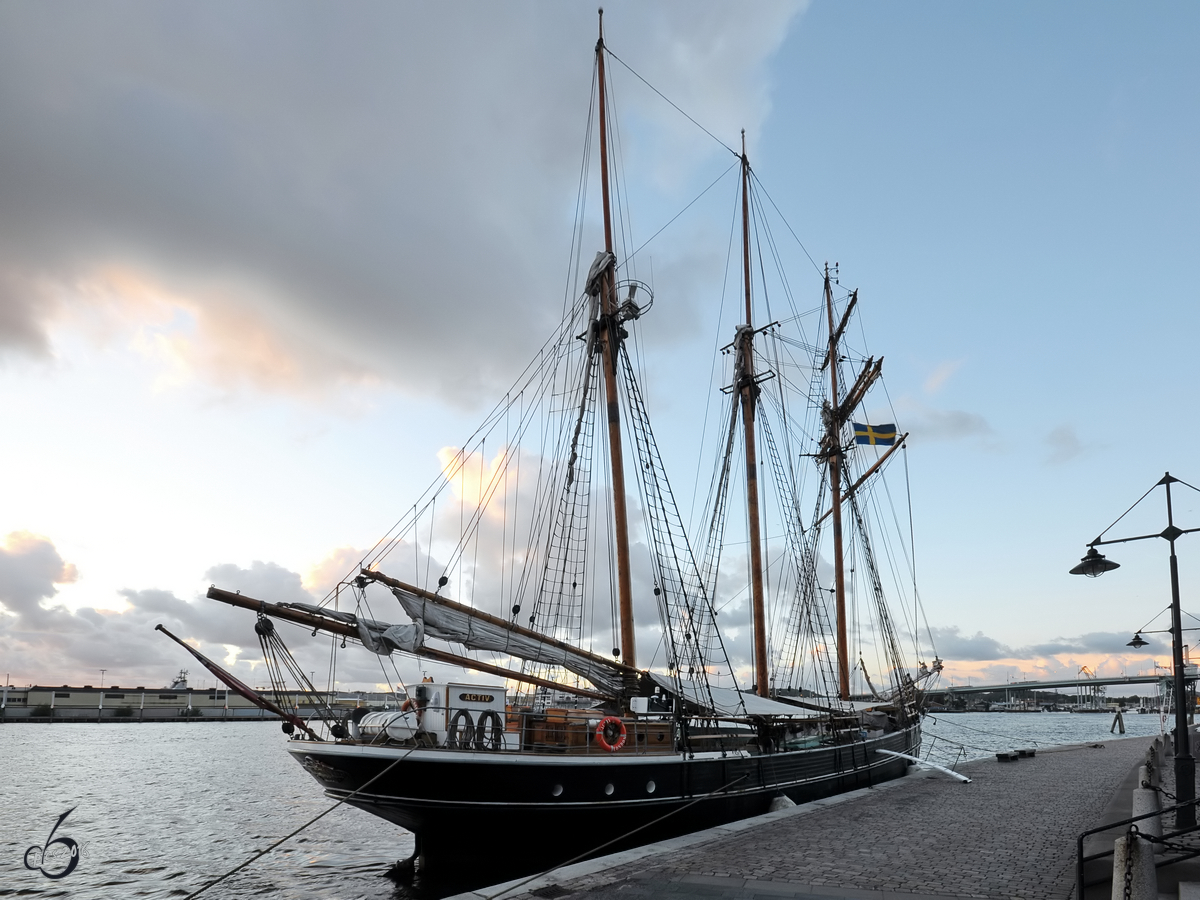 Das Segelschiff  Activ  im Hafen von Göteborg. (August 2010)