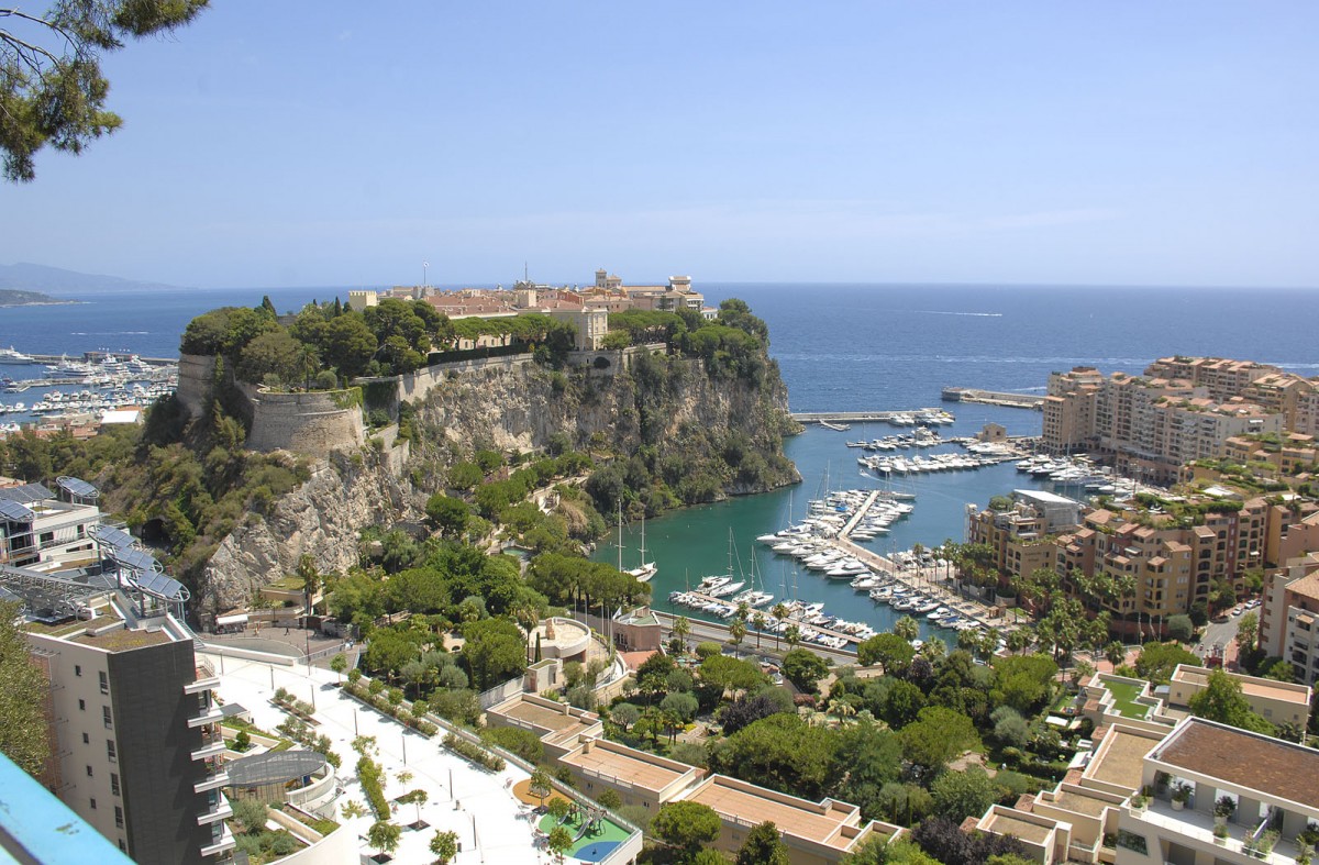 Der Freizeithafen von Monaco. Aufnahmedatum: 25. Juli 2015.