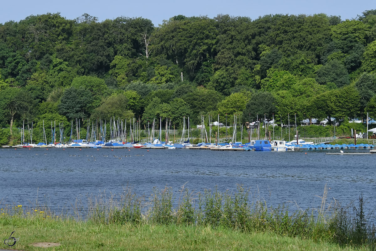 Der Hafen des Kemnader See´s in Heveney, abgelichtet im Juni 2018.