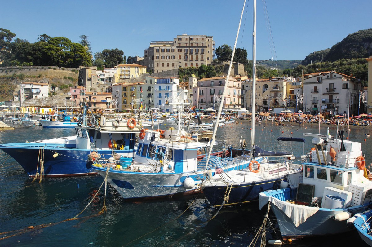 Der Hafen von Sorrento - Aufnahmedatum: 3. Juli 2011.