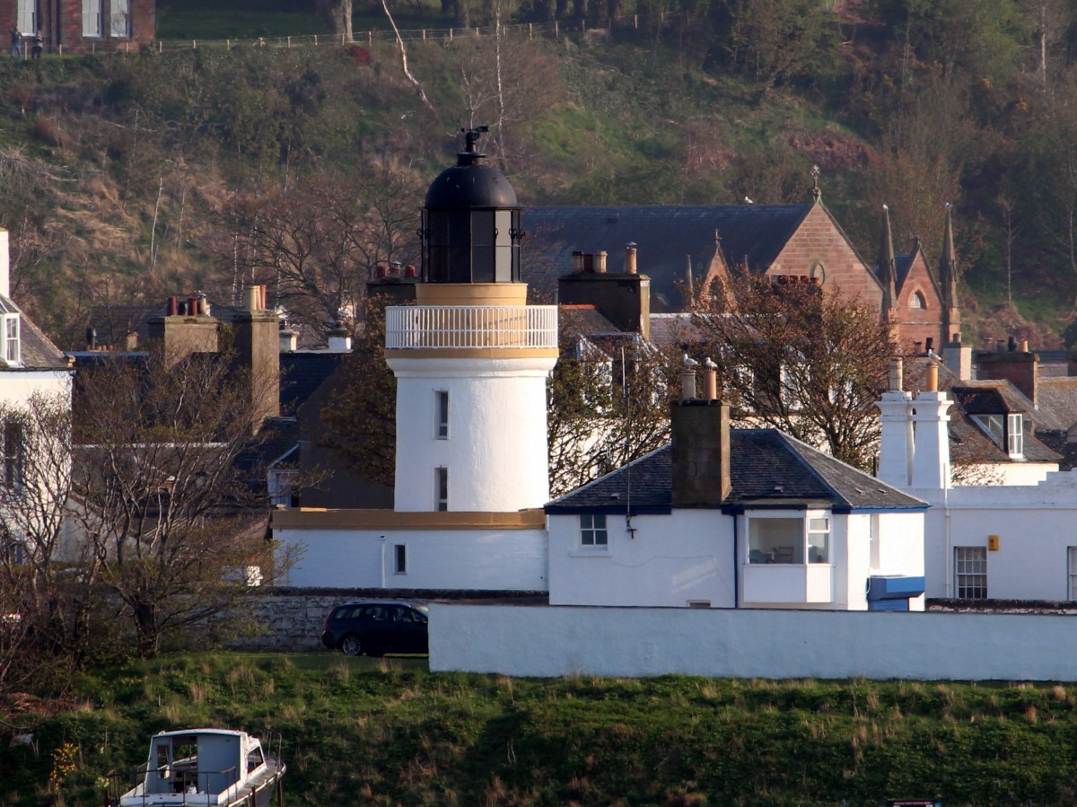 Der Leuchtturm Cromarty am 19.05.2013. 