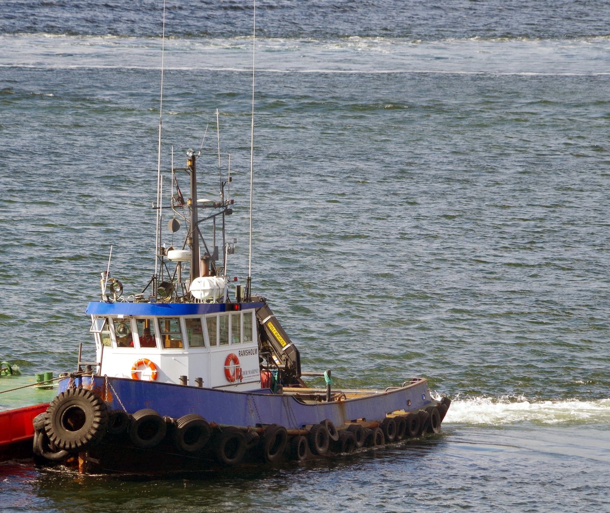 Der Schlepper RAMSHOLM am 09.09.16 in Kristiansand (NOR)