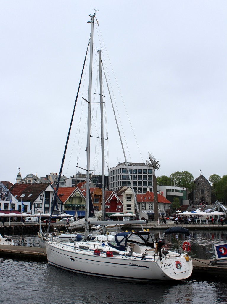 Die Arion am 21.05.2013 im Hafen von Stavanger.