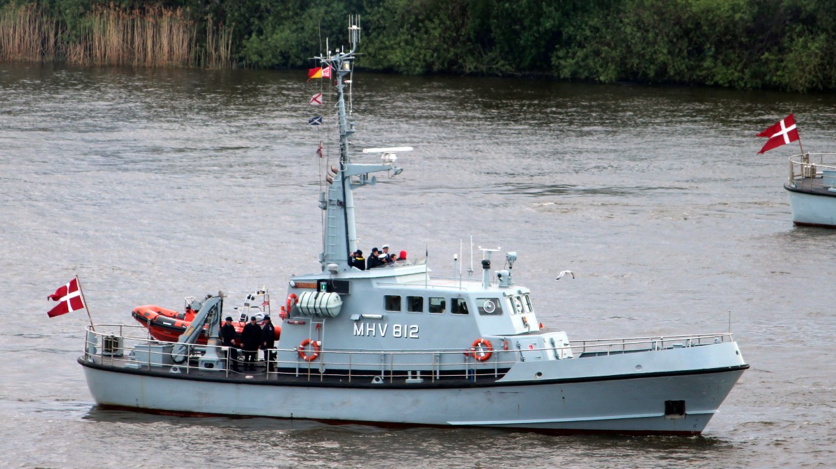 Die Hercules am 12.05.2013 im Hafen von Hamburg.