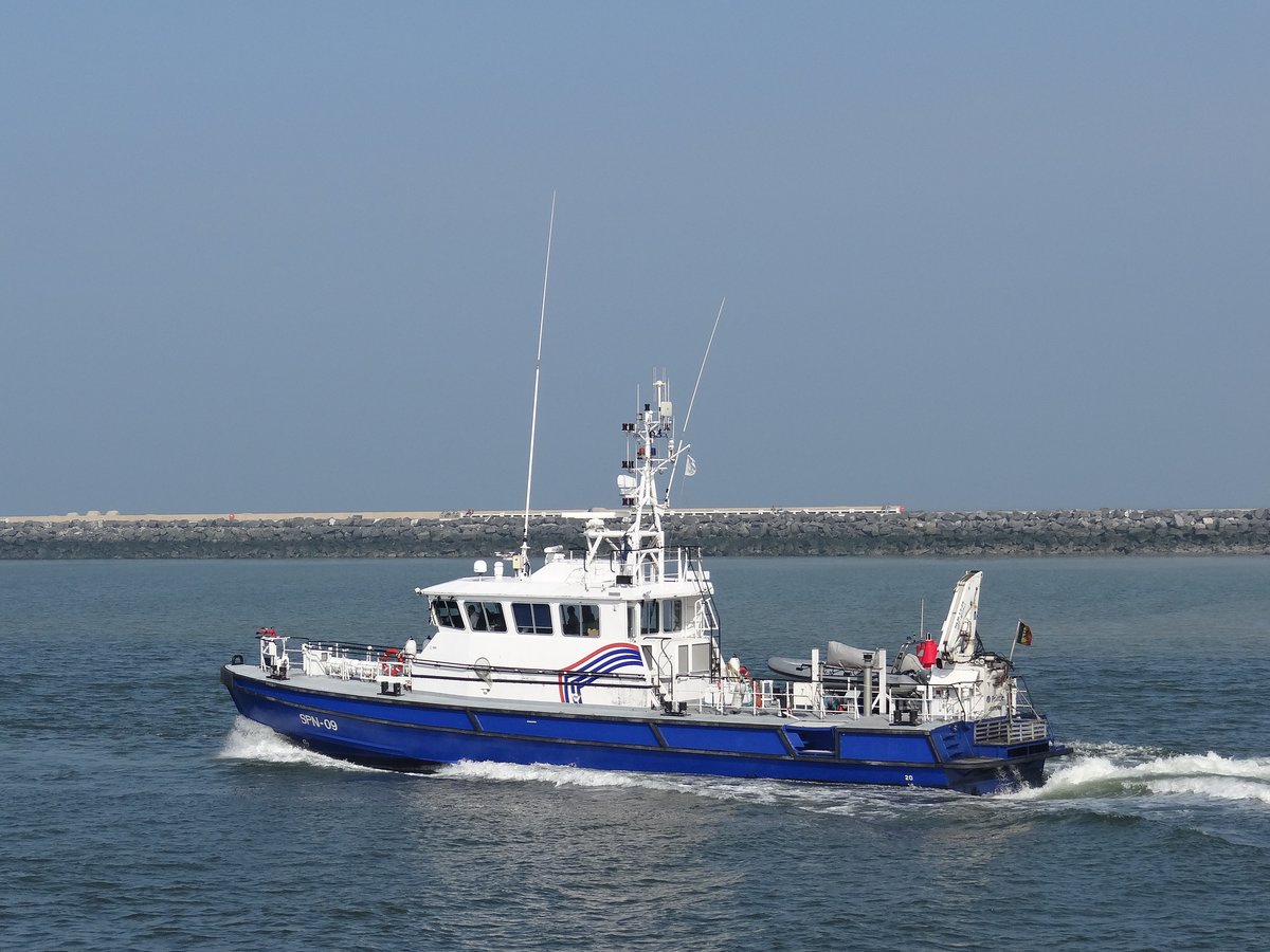 Die Polizei Boot SPN 09 - Oostende Hafen - 26-09-2017