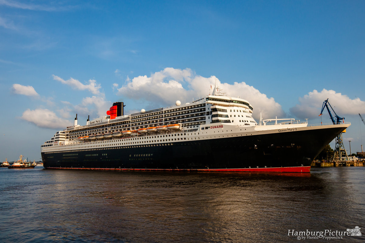 Die  Queen Mary 2  soll bei Blohm und Voss ins Dock zur Schönheitskur...