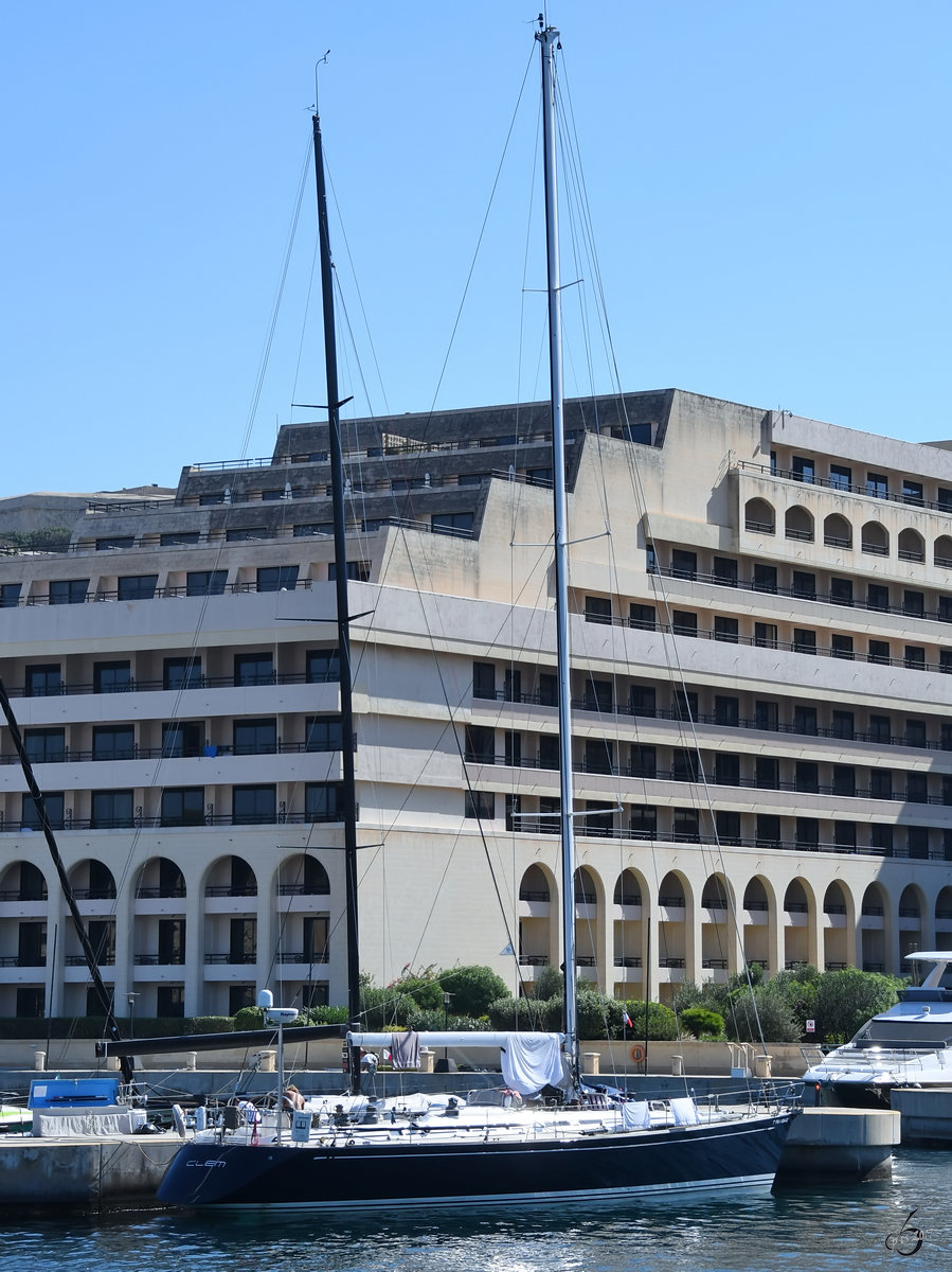 Die Segelyacht  Clem  im Oktober 2017 auf Malta.