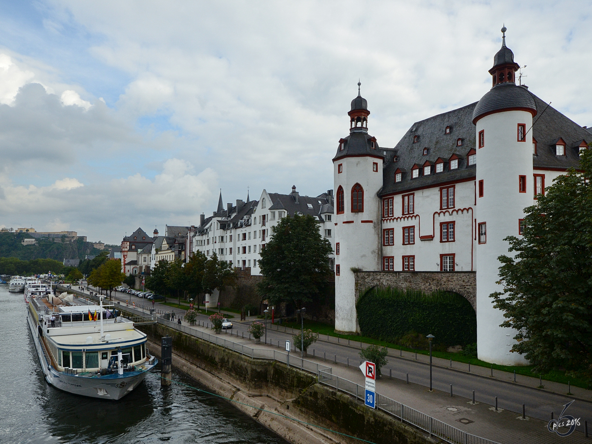 Die Swiss Crown auf der Mosel (Koblenz, September 2013)