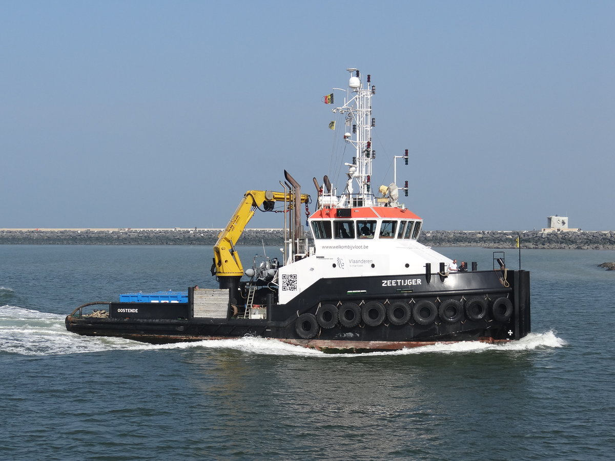 Die Tug  ZEETIJGER  - Oostende Hafen - 26-09-2017