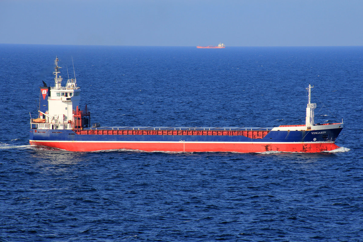 Die Vingarden auf der Ostsee. IMO 9195822. 27.Februar 2016.