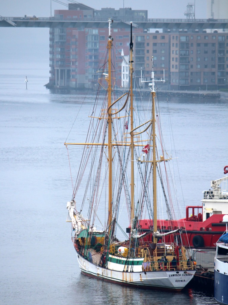 Die Zawisza Czarny am 21.05.2013 im Hafen von Stavanger.