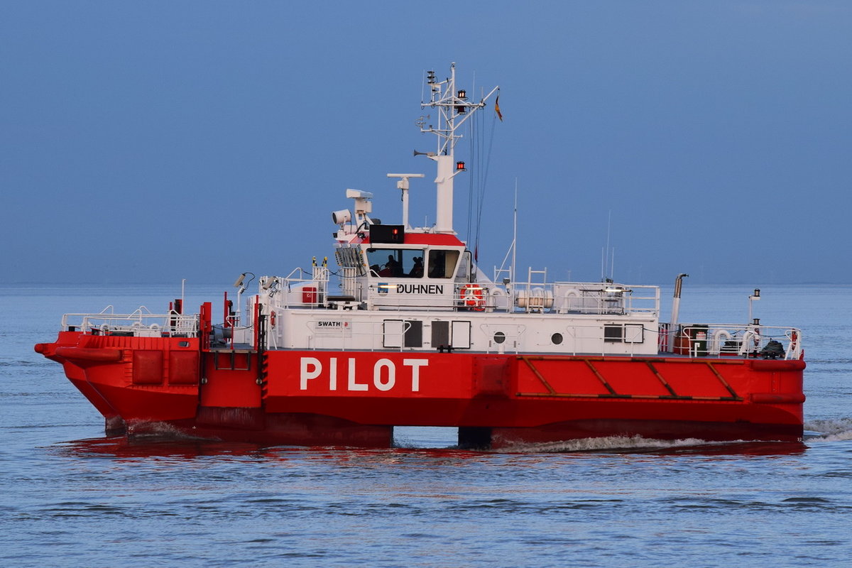 DUHNEN , Pilot Ship , IMO 9199945 , Baujahr 1999 , 25 × 12m , 03.04.2018 Alte Liebe Cuxhaven