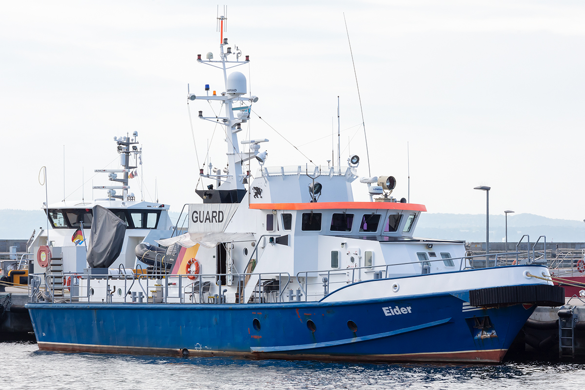 EIDER, Küstenstreifenboot, 11.10.2020, Sassnitz