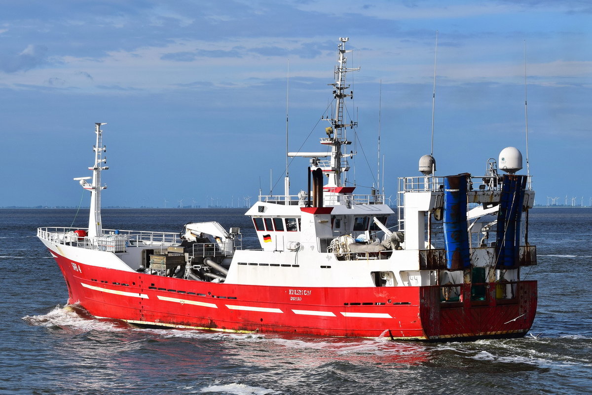 ELLEN BACH SH 4 , Fischereifahrzeug , IMO 9211676 , 51.95 x 10.03 m , Baujahr 1999 ,  Cuxhaven , 06.06.2020