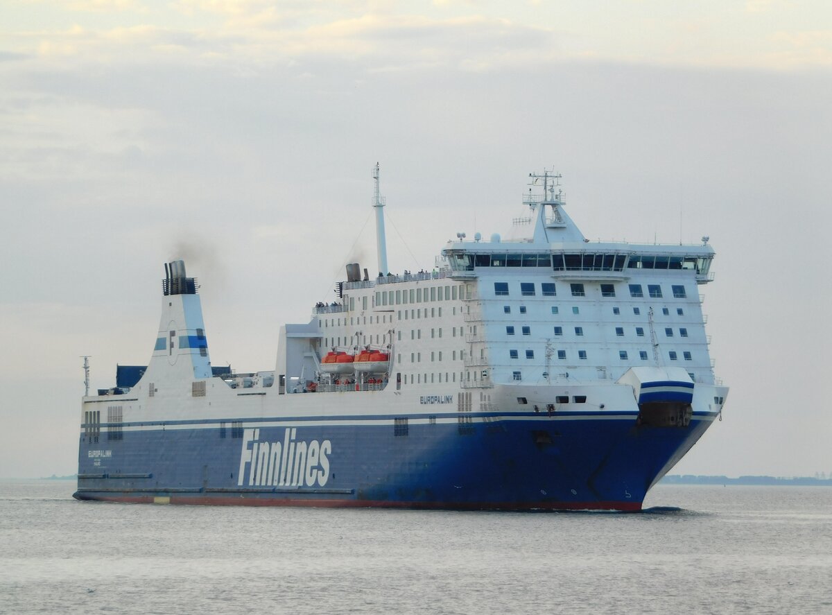 EUROPALINK, Finnlines, einlaufend Malmö am 07.08.21