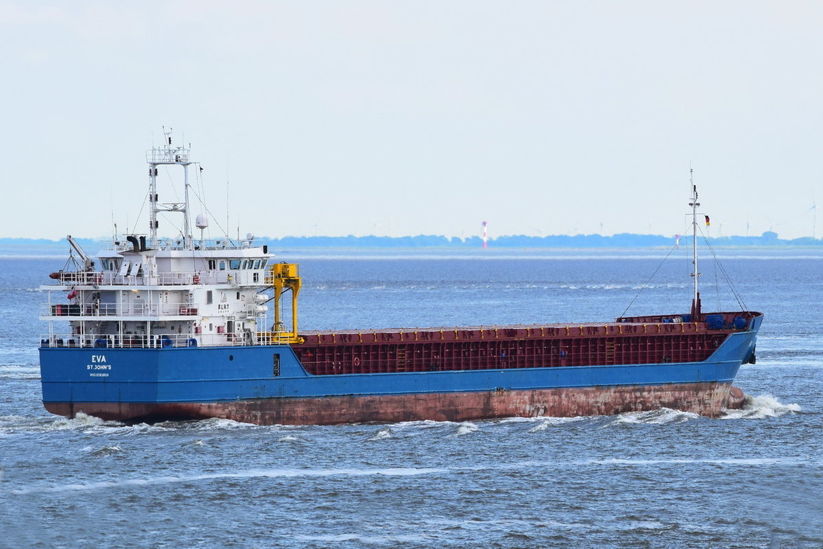 EVA , General Cargo , IMO 9583859 , Baujahr 2013 , 89.9 x 14 m , Cuxhaven , 03.06.2020