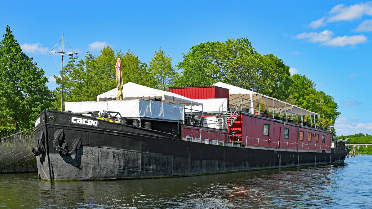 Event-Schiff CARGO am 15.05.2022 im Klughafen Lübeck