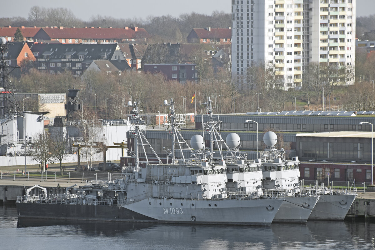 Ex M 1093 AUERBACH am 08.02.2023 in Kiel