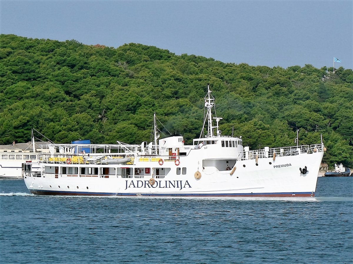 Fähre Premuda vom Mali Losinj nach Susak Foto vom Ausflugsboot am 17.9.2007