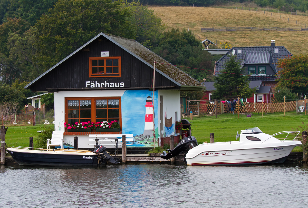 Fhrhaus im Baaber Hafen. - 21.09.2013 