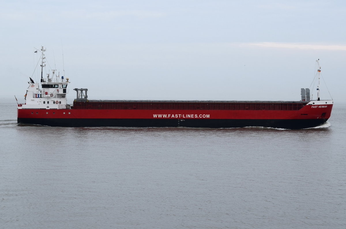 FAST HERMAN , General Cargo , IMO 9345362 , Baujahr 2006 , 136 TEU , 82.5 × 12.5m , 16.05.2017  Cuxhaven