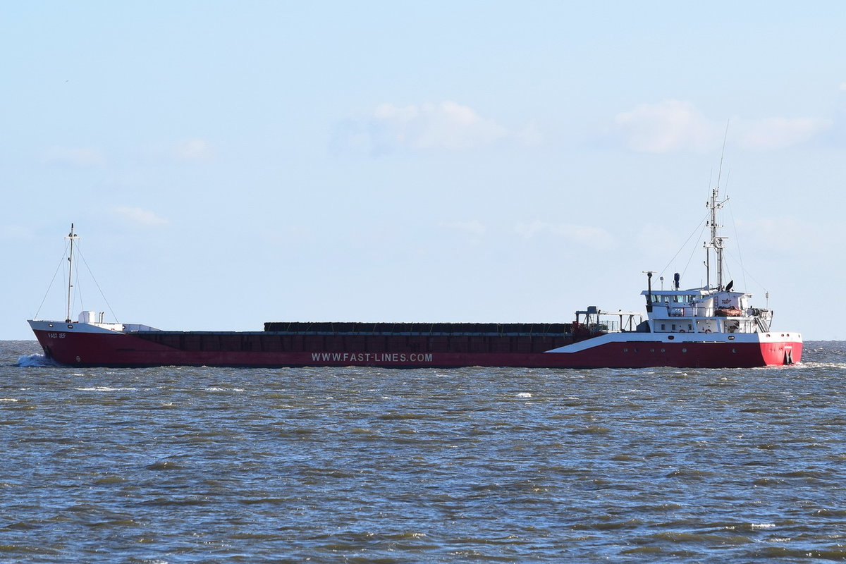 Fast Jef , General Cargo , IMO  9136101 , Baujahr 1996 , 88 × 12.5m , 13.05.2019 , Cuxhaven

