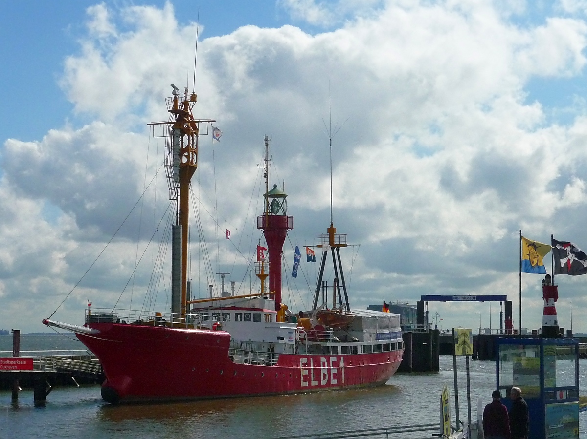 Feuerschiff  Elbe 1  in Cuxhaven, 10.9.2015