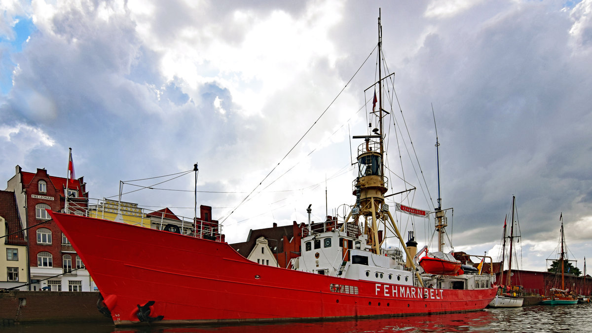 Feuerschiff FEHMARNBELT am 8.9.2019 in Lübeck