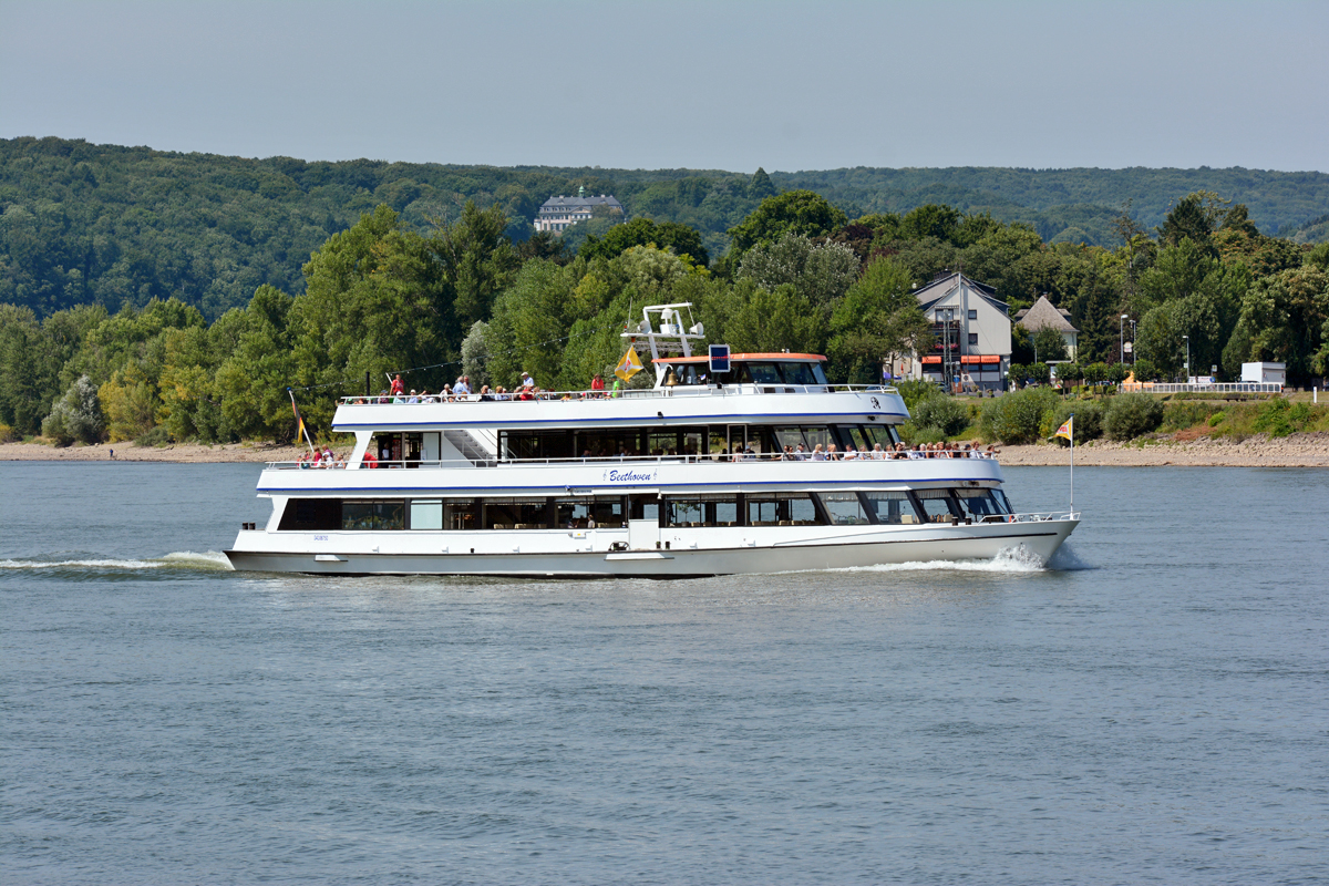 FGS Beethoven auf dem Rhein in Remagen - 05.08.2015