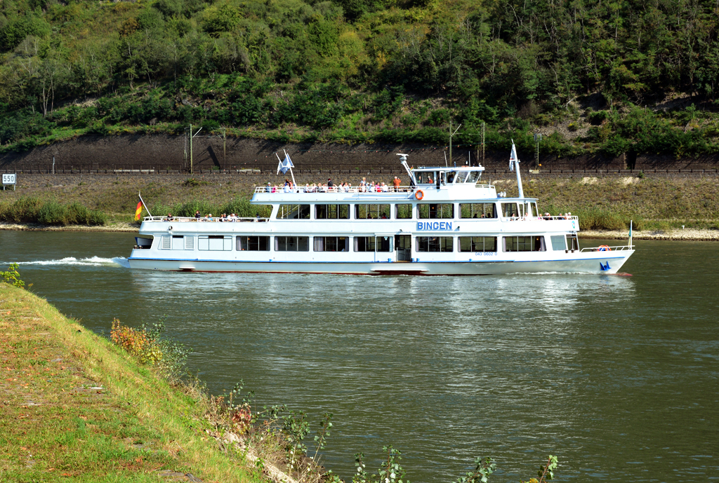 FGS  Bingen  auf dem Rhein bei Oberwesel - 17.09.2014