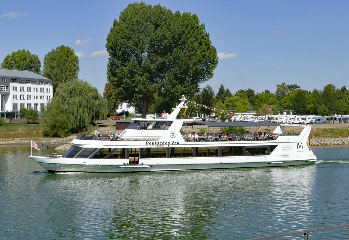 FGS Deutsches Eck auf der Mosel beim Deutschen Eck in Koblenz - 12.09.2018