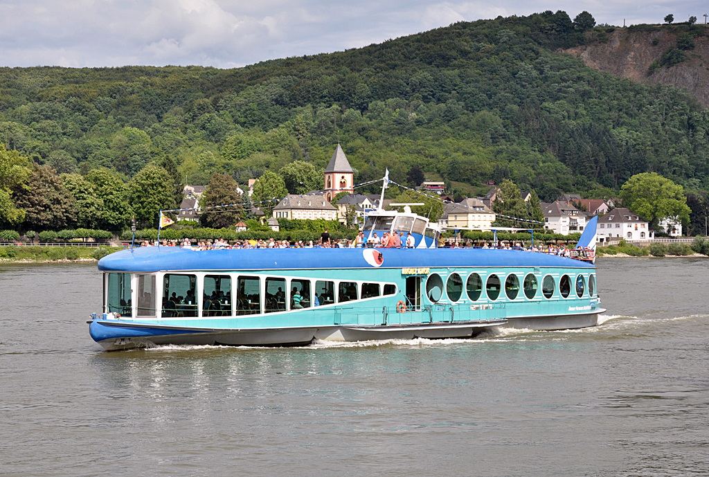 FGS  Moby Dick  der  Bonner-Personen-Schifffahrt  bei Remagen - 03.08.2013