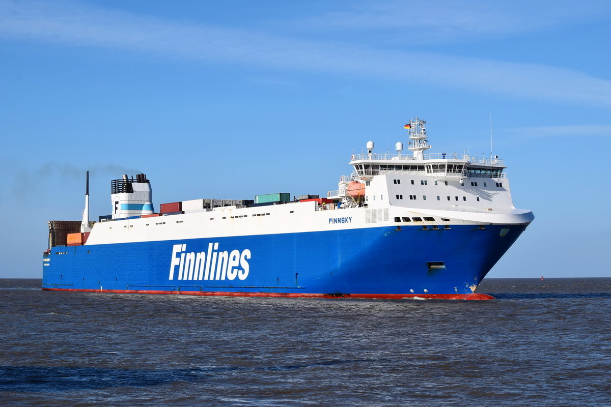 FINNSKY , Ro-Ro Cargo , IMO 9468906 , Baujahr 2012 , 217.78 x 31.9 m , Cuxhaven , 14.03.2020