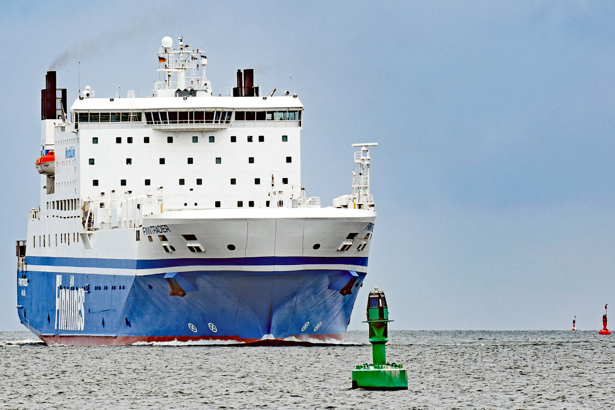 FINNTRADER (IMO 9017769) am 23.06.2018 in Lübeck-Travemünde einlaufend