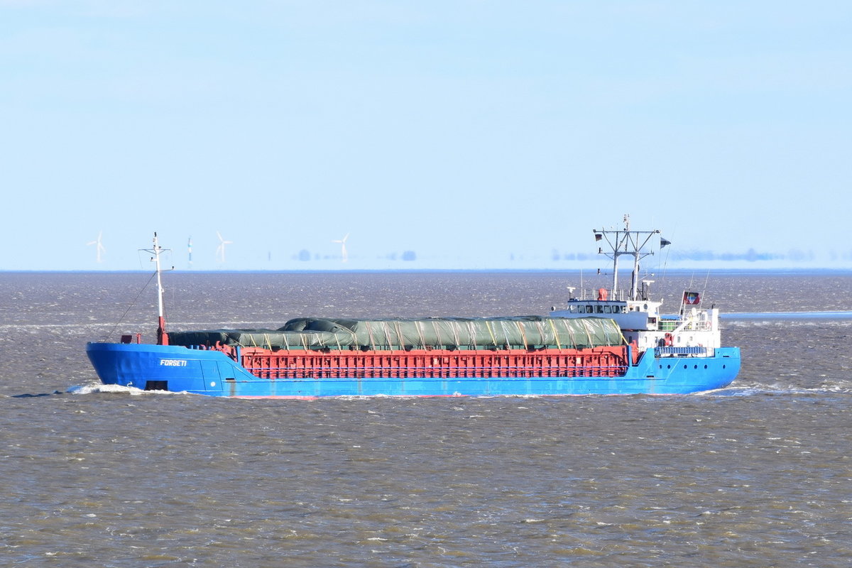 FORSETI , General Cargo , IMO 9041320 , Baujahr 1993 , 84.88 x 12.8 m , 21.03.2020 , Cuxhaven