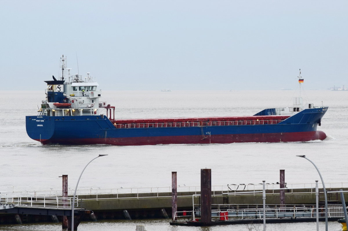 FRAKT SUND , General Cargo , IMO 9374727 , Baujahr 2009 , 89.93 x 14.65 m , 15.03.2020 , Cuxhaven
