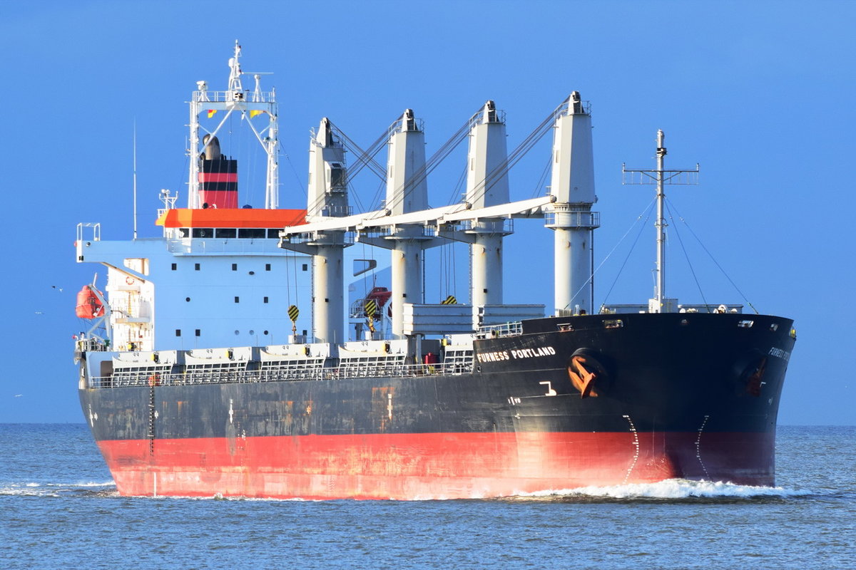 FURNESS PORTLAND , Bulk Carrier , IMO 9606015 , Baujahr 2014 , 177.85 × 28.6m , 15.09.2017 Cuxhaven