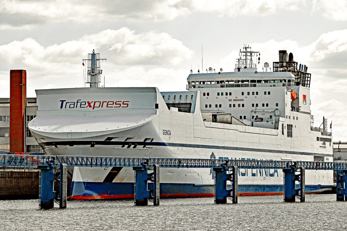 GENCA am 5.5.2019 im Hafen von Lübeck