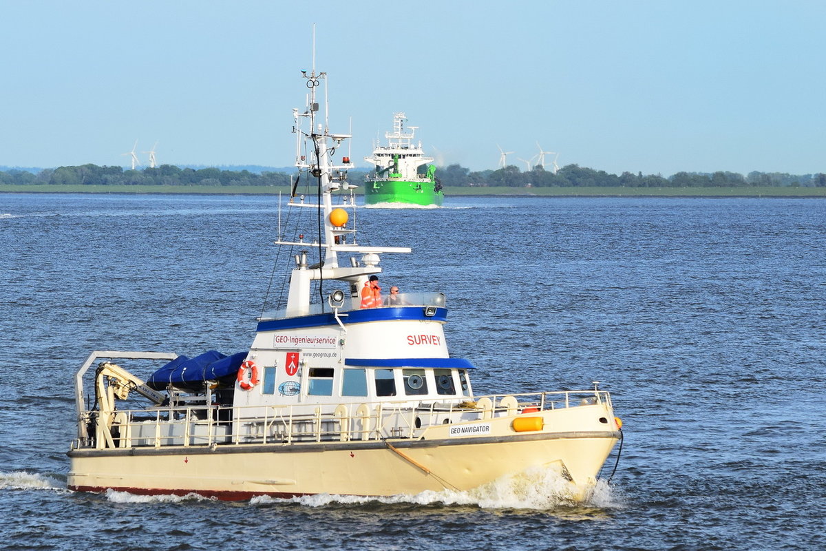 GEO NAVIGATOR , Port Tender , MMSI 211239400 , 20 x 5 m , 02.06.2020 , uxhaven