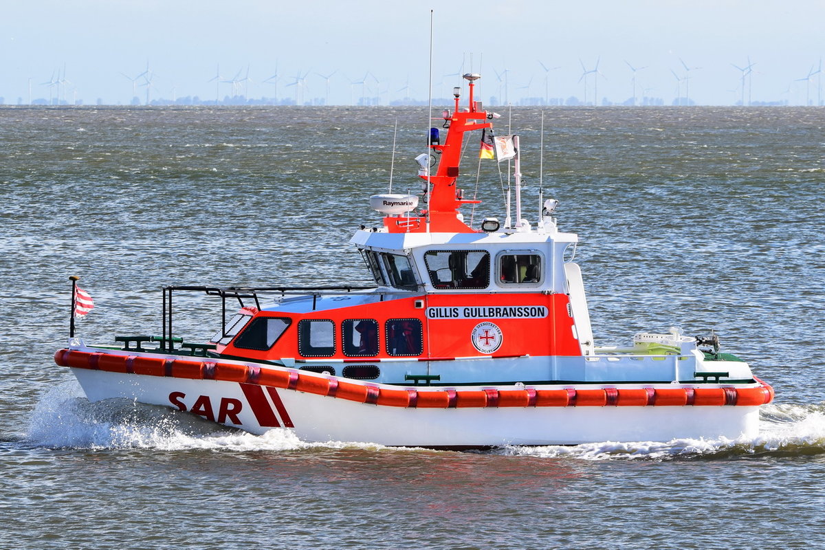 GILLIS GULLBRANSSON , SAR , MMSI 211290160 , 10 × 4m , 14.09.2017 Cuxhaven