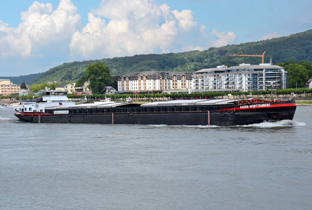 GMS  Baden Württemberg  auf dem Rhein in Königswinter - 05.08.2016