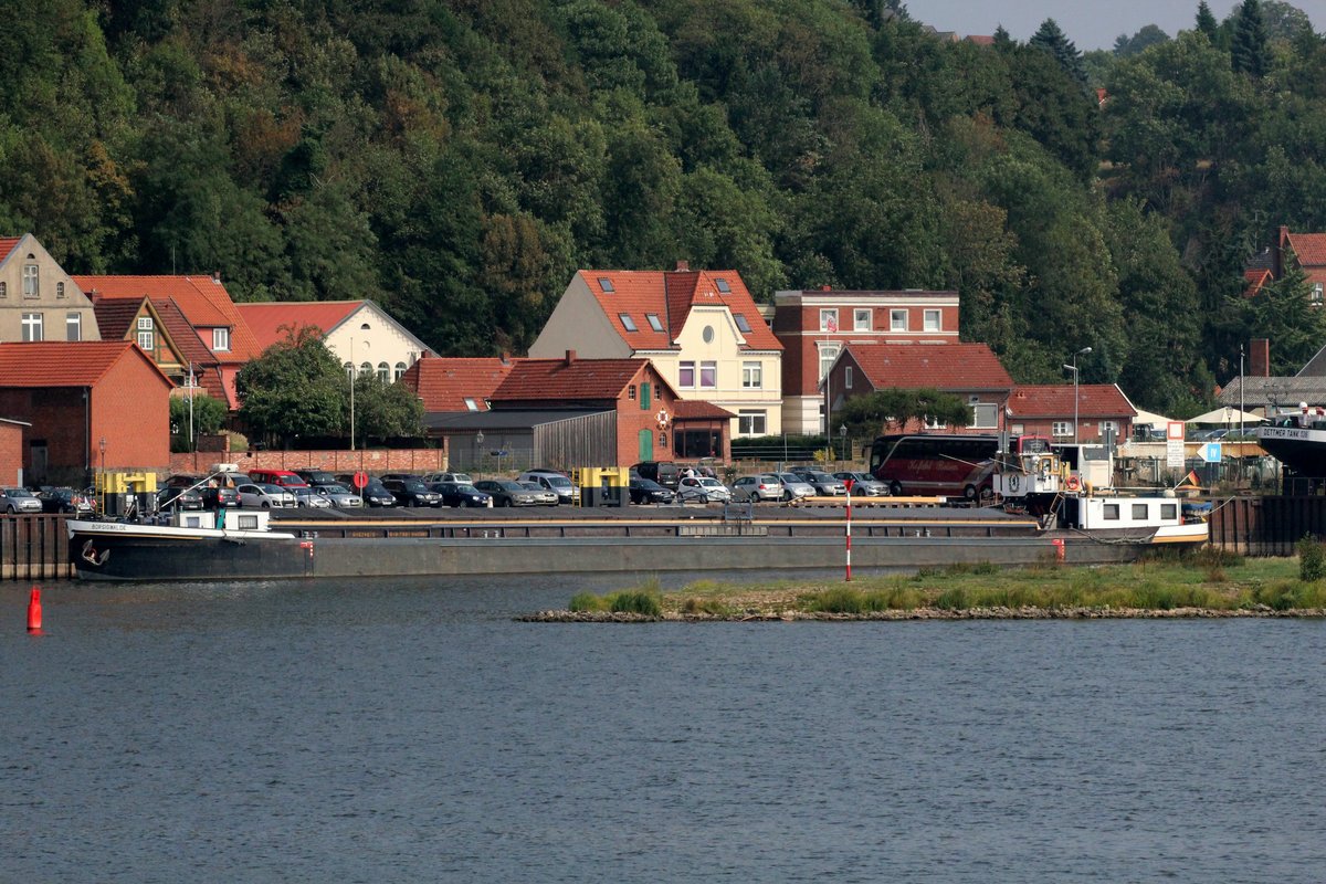 GMS Borsigwalde (04024070 , 70 x 8m) lag am 23.08.2018 in Lauenburg/Elbe.